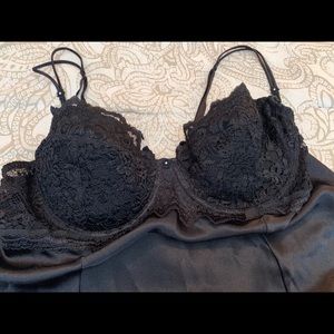 Black Maxi Night Gown